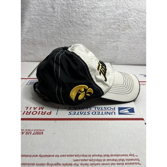 Titleist Iowa Hawkeyes Golf Hat Adjusable StrapBack Black White Adult Cap - Picture 2 of 10